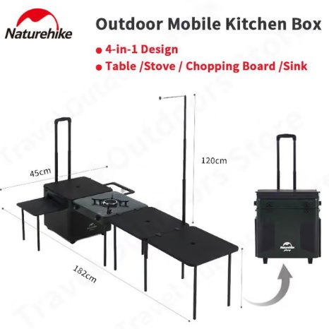 KITCHEN BOX SET CAMPING NATUREHIKE CNH22CJ013