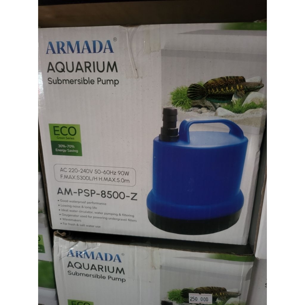 Armada 8500 pompa air aquarium besar dan kolam besar