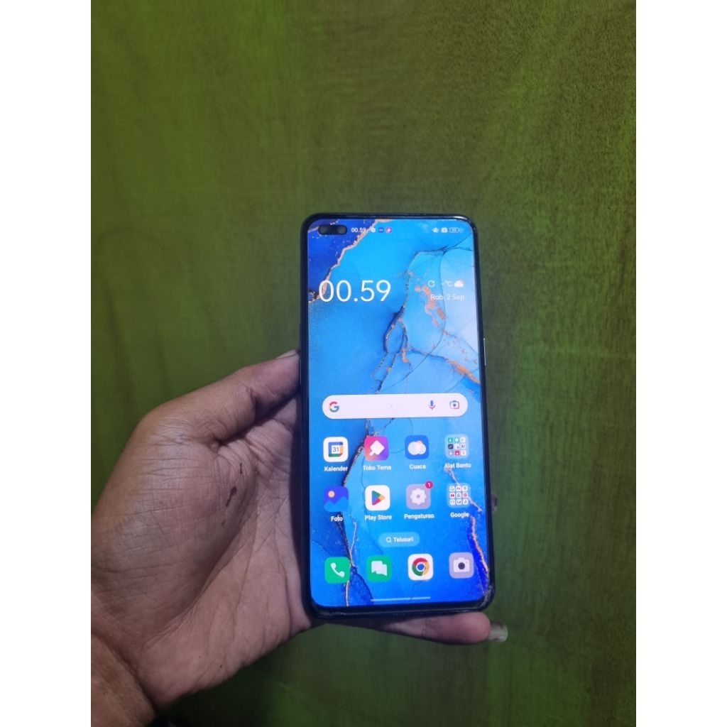 Handphone Second Oppo Reno 3 Pro Ram 8/256GB