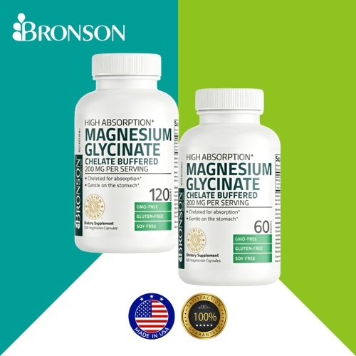 Magnesium Glycinate Bronson 200MG / 400MG