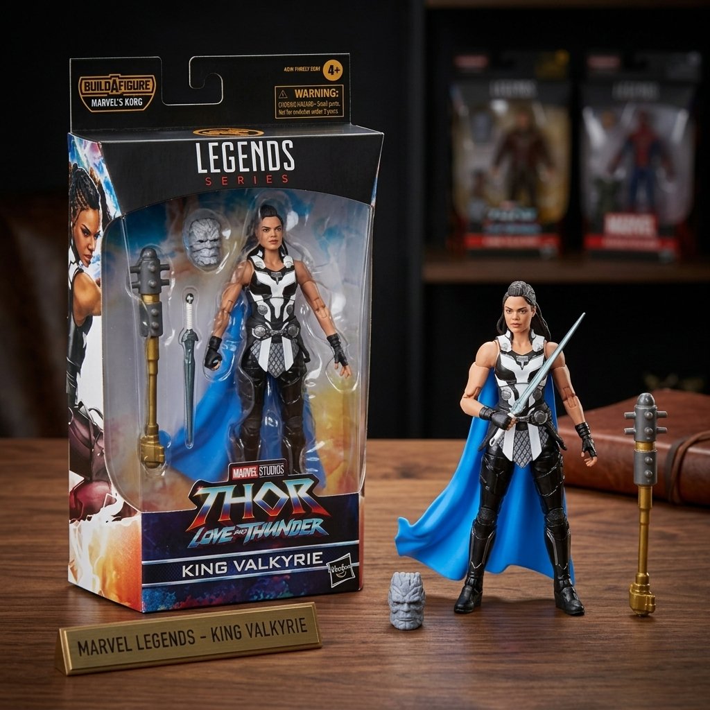 Marvel Legends KING VALKYRIE Thor Love and Thunder Baf Korg Hasbro