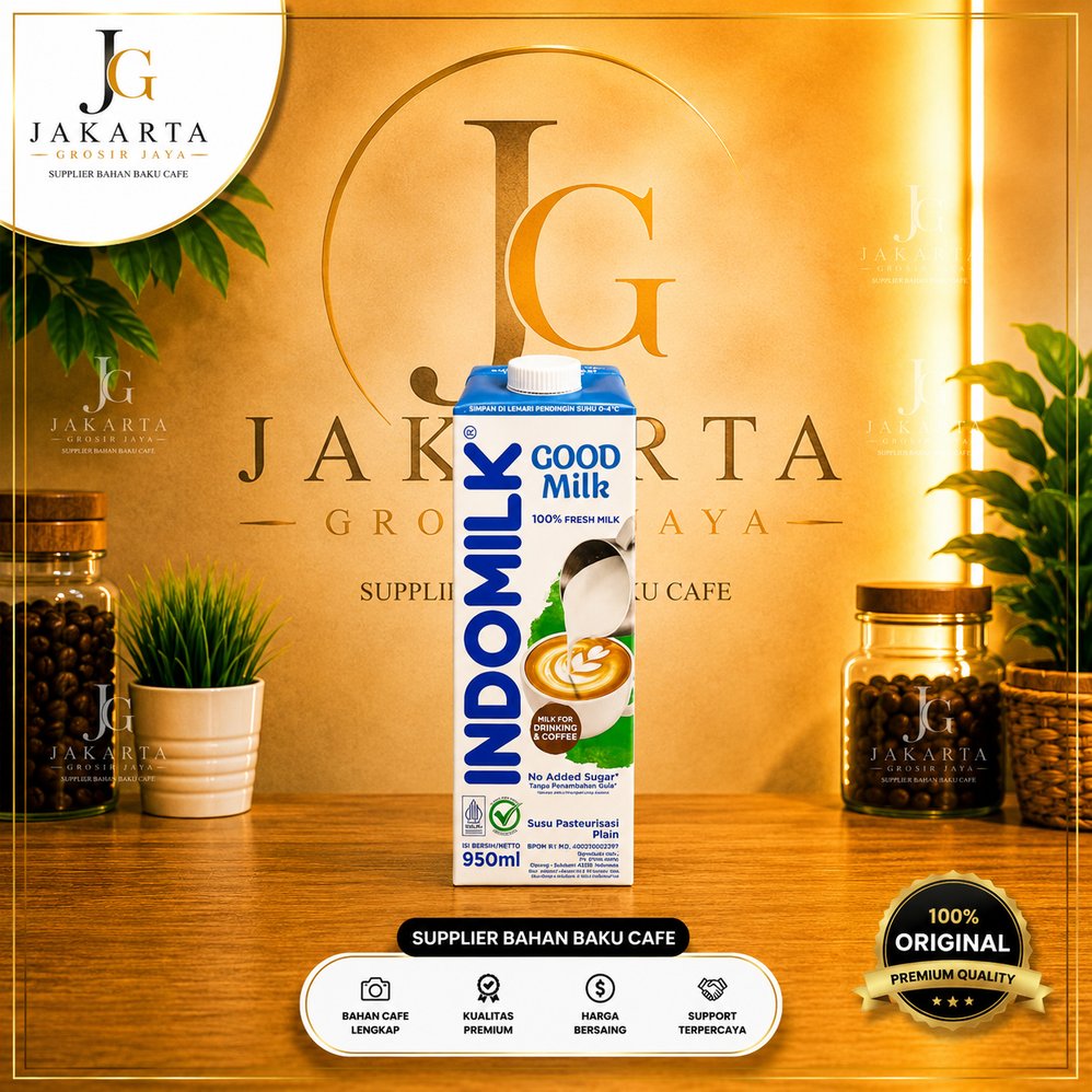 Susu Indomilk Pasteurisasi Freshmilk 1 Liter
