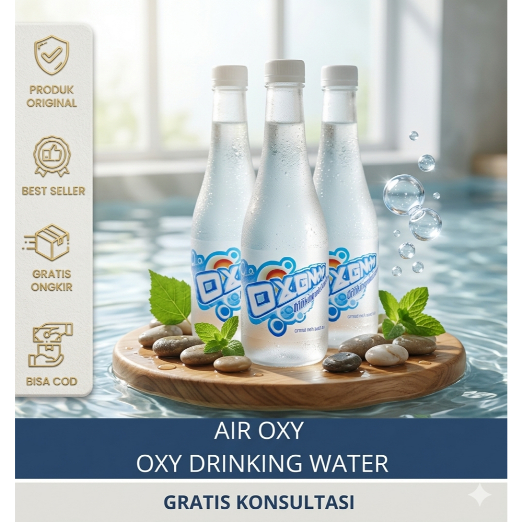 AIR OXY 1 BOTOL | OXY DRINKING WATER | OXYGEN | SATUAN OW ACTIVATED WATER