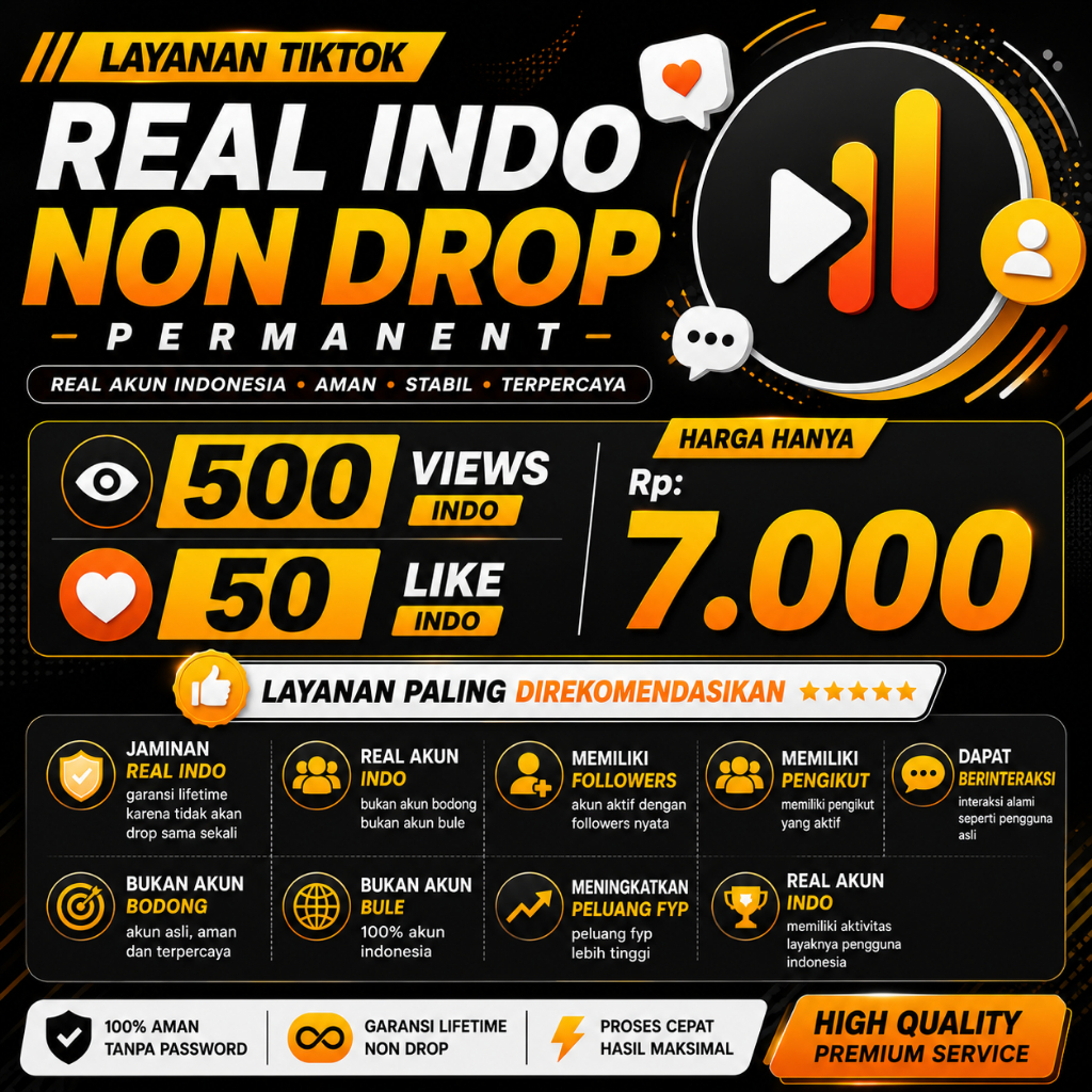 SOFTWARE LAYANAN VIEWS LIKE TIKTOK REAL INDO PERMANEN