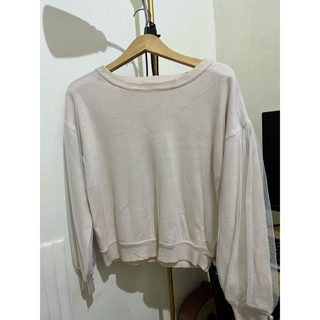 Knit lengan tile