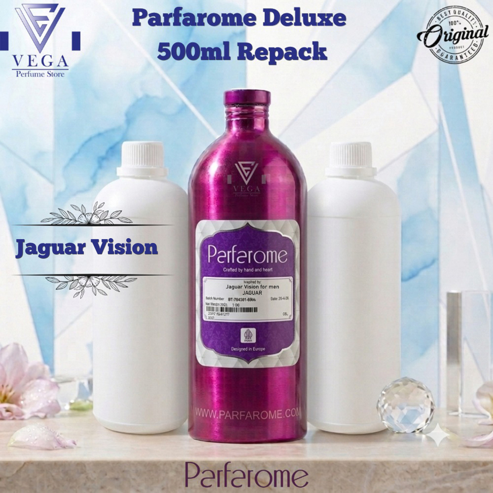 Jaguar Vision Parfarome Deluxe 500ml Repack Murni Bibit