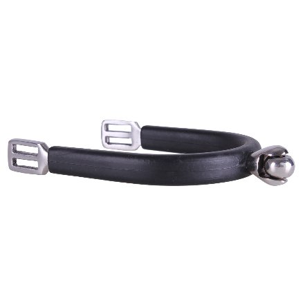 Spurs Berkuda QHP Spurs with Rubber Roller Equestrian