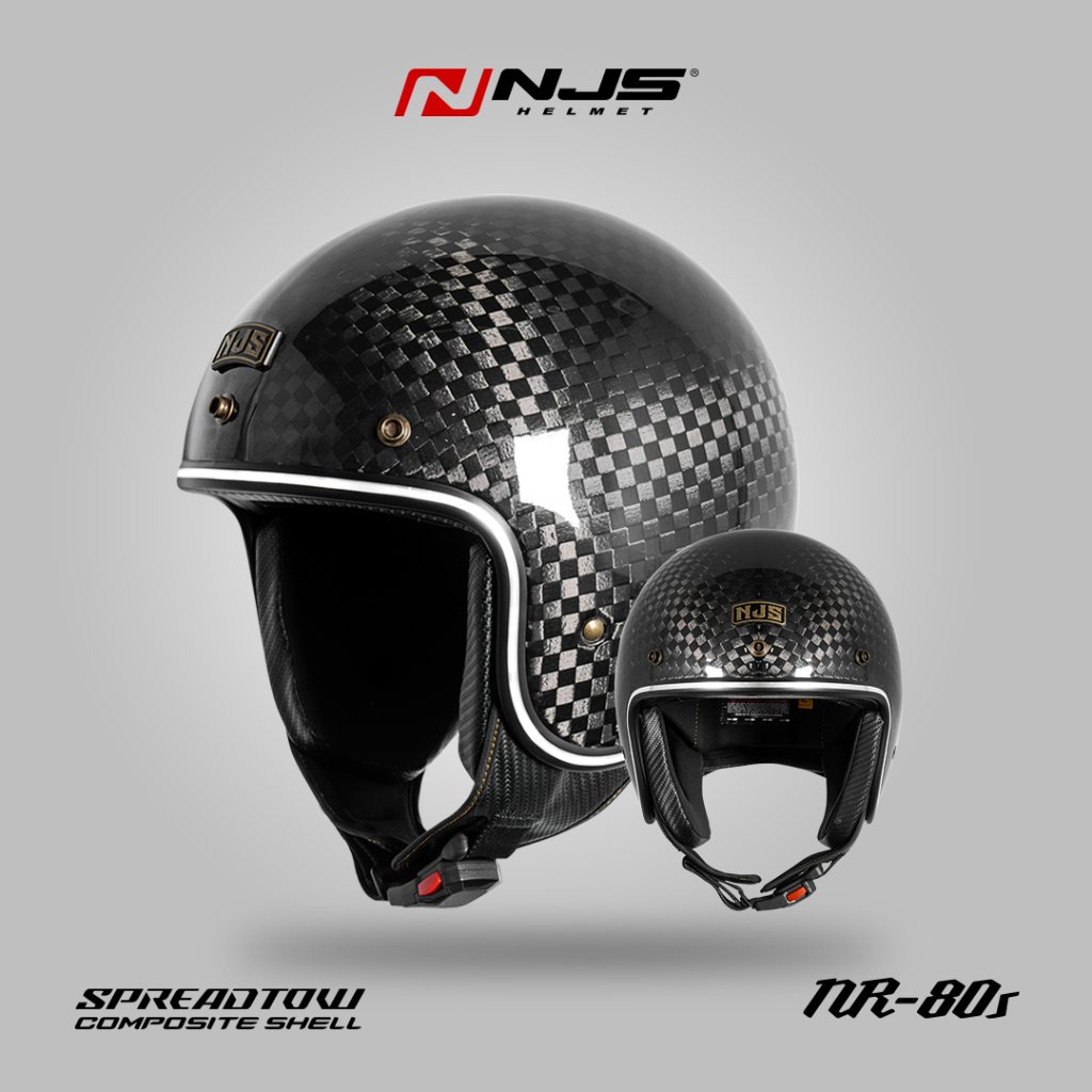 NJS NR80'S CARBON SPREADTOW - Helm Retro | Helm Carbon | NJS Retro | Retro | ORI | NJS | Helm NR |10