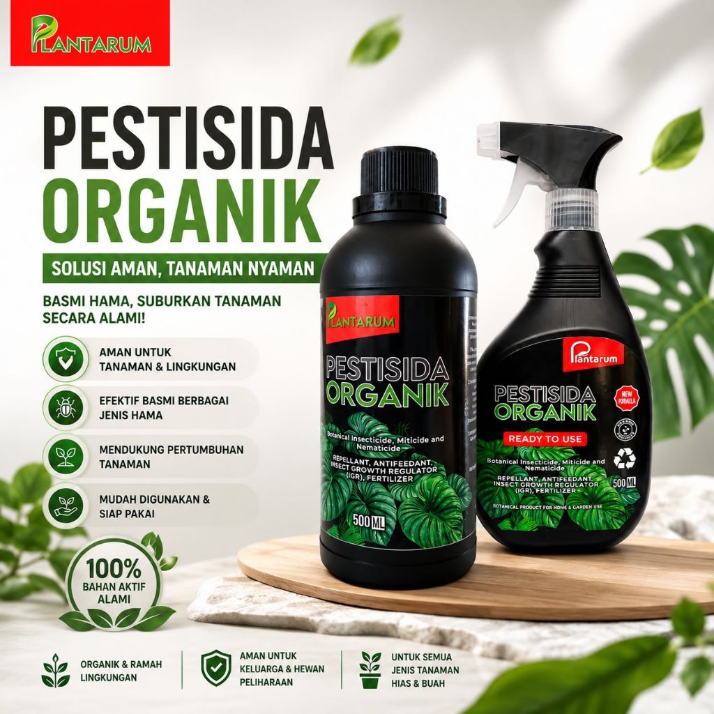 Pestisida Organik Cair | Pestisida Nabati | Fungisida Alami Simantri 173