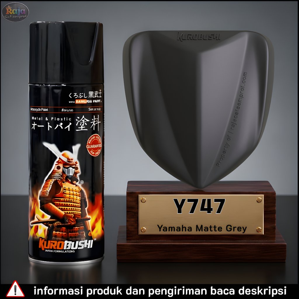 Samurai Paint : Yamaha Matte Grey - Y747*
