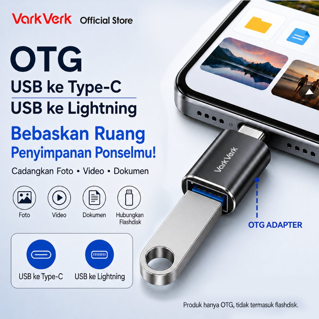 OTG USB A ke Lightning USB A ke Type C Adapter OTG iPhone OTG Android USB 3.0 Flashdisk Mouse Keyboa
