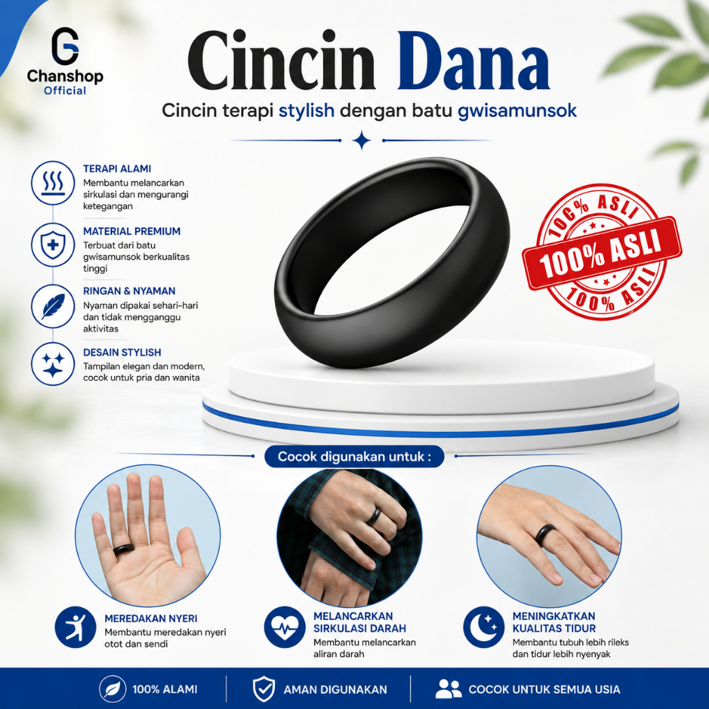 Cincin Dana - CincinTerapi Kesehatan Gwisamunsok