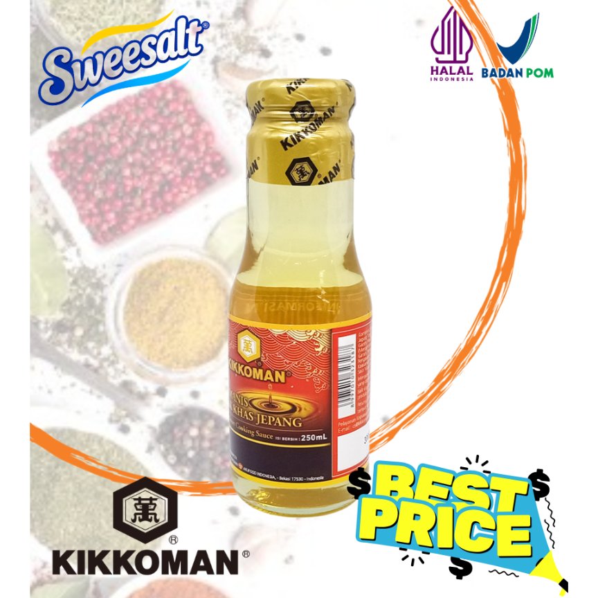Kikkoman Saus Manis Khas Jepang - Kikkoman mirin saus manis halal 250ml
