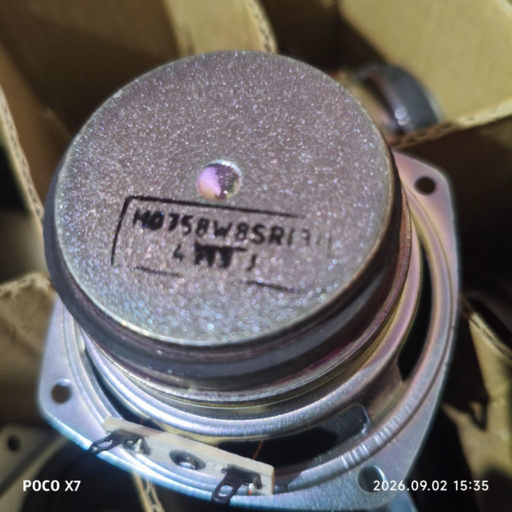 SPEAKER 3INCH 4OHM 3WRMS original polytron
