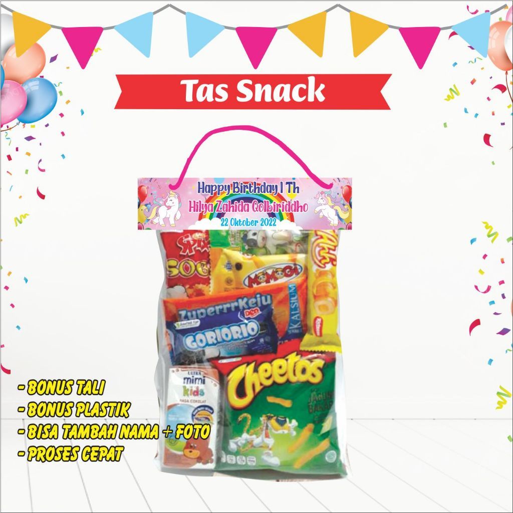 Tas Snack Ulang Tahun