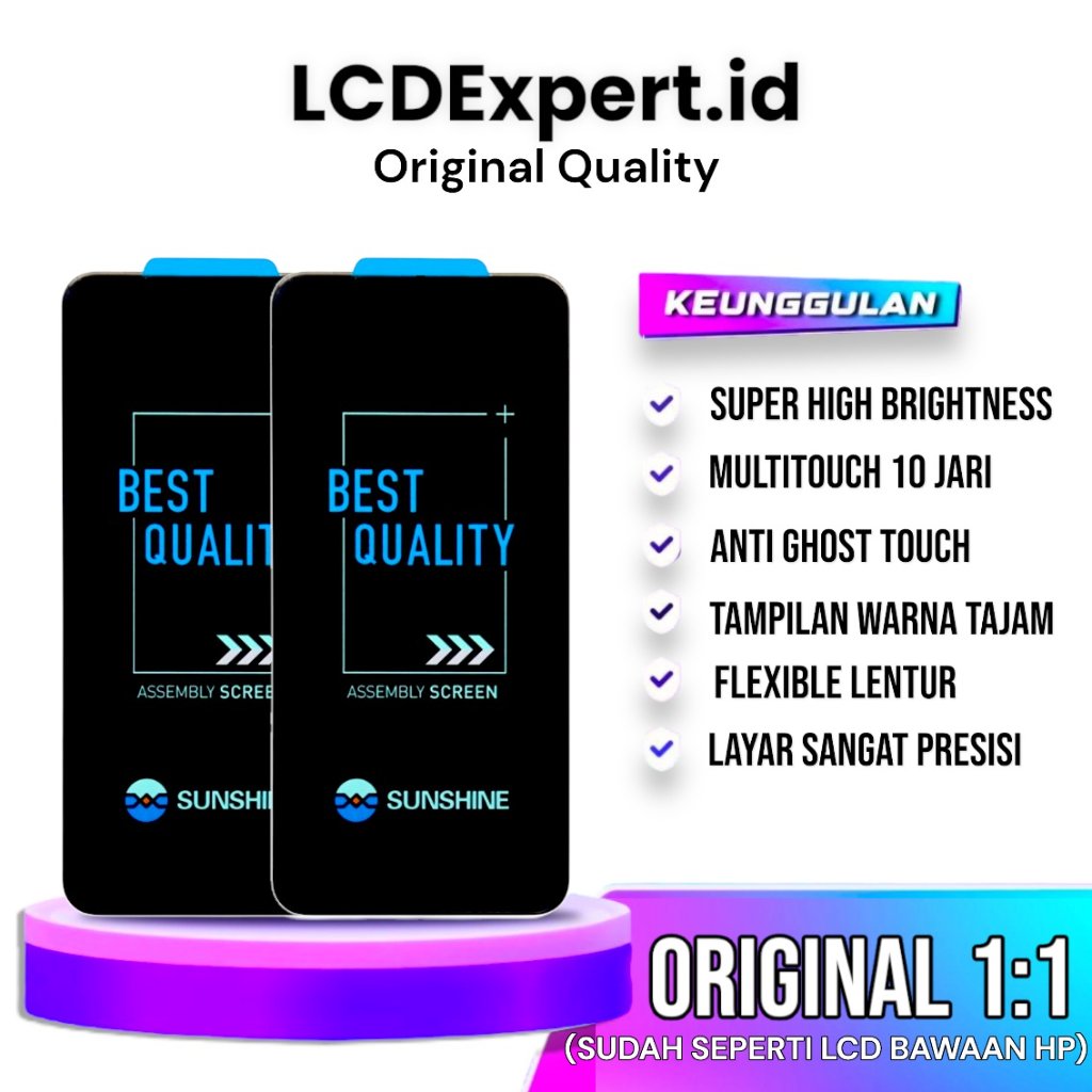LCD SAMSUNG A076 / M076 / E076 (GALAXY A07 5G / M17E 5G / F70E 5G / A70E FULLSET TOUCHSCREEN ORIGINA