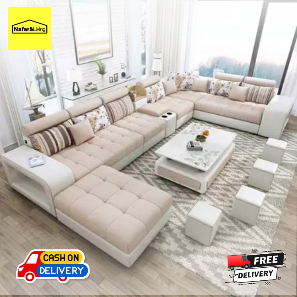 Sofa minimalis Leter-U