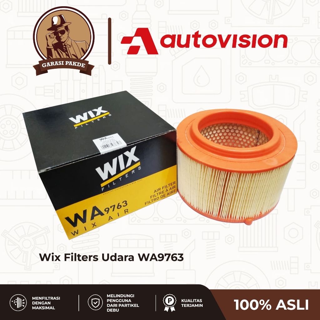 Wix Filters Air Filter WA9763 - Saringan Udara Mobil Ranger Everest Diesel Original