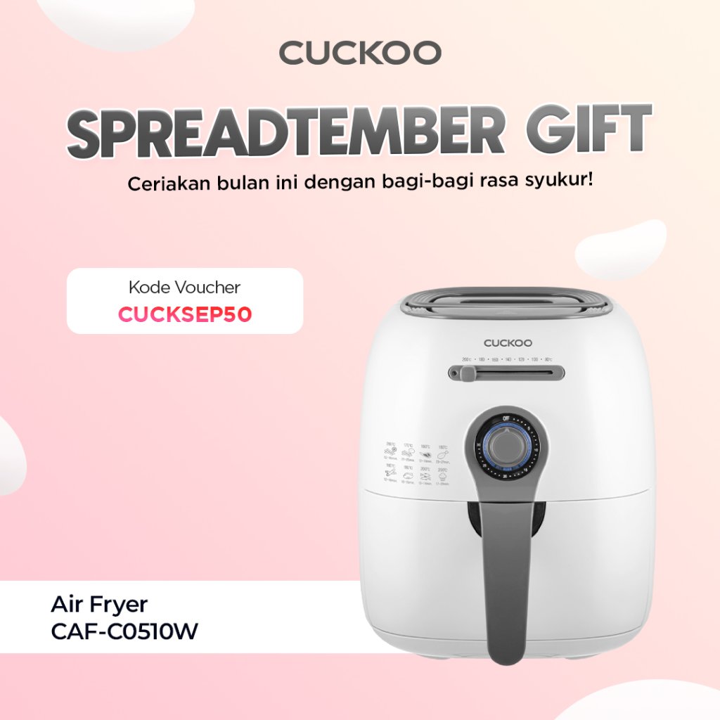 CUCKOO Air Fryer CAF-C0510DW