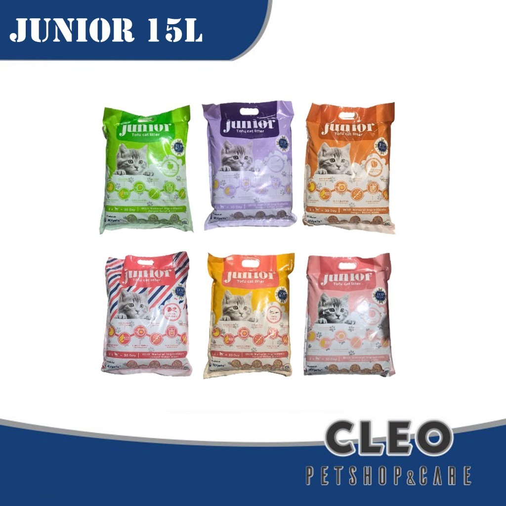 Pasir Kucing Tofu Junior 15 Litter Cat Sands