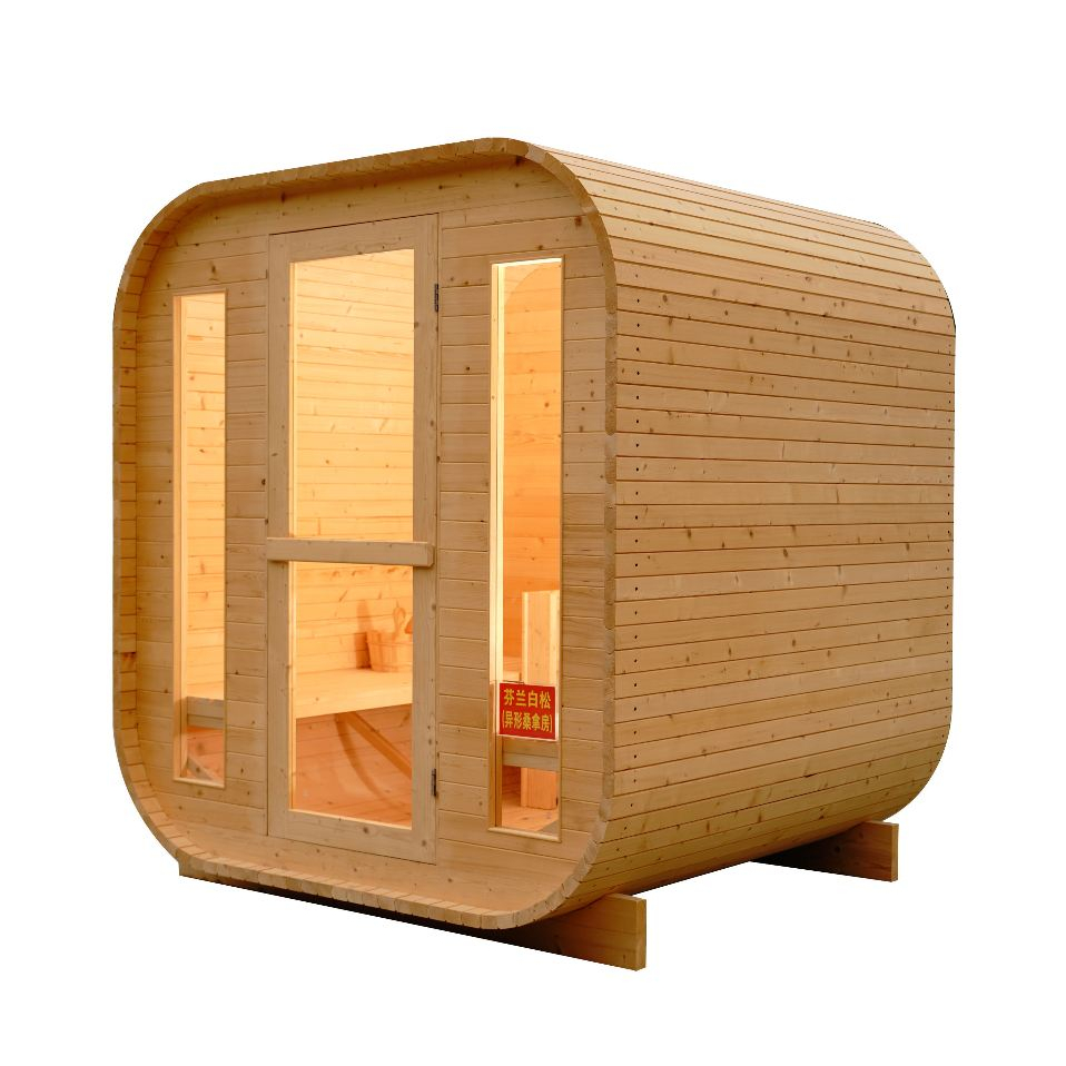 SAUNA KAYU | SAUNA CUBE KAPASITAS 4-6 ORANG SAUNA ROOM PORTABLE