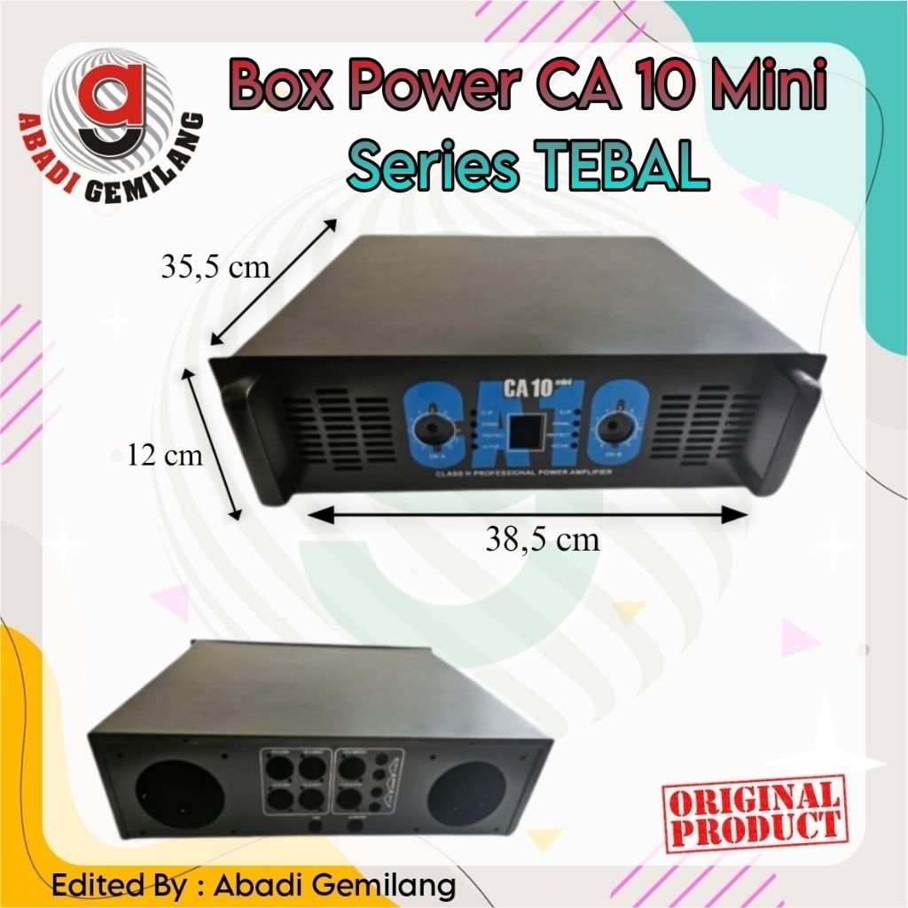Box Power CA-10 MINI SERIES TEBAL 2U/Box CA10 MINI TEBAL