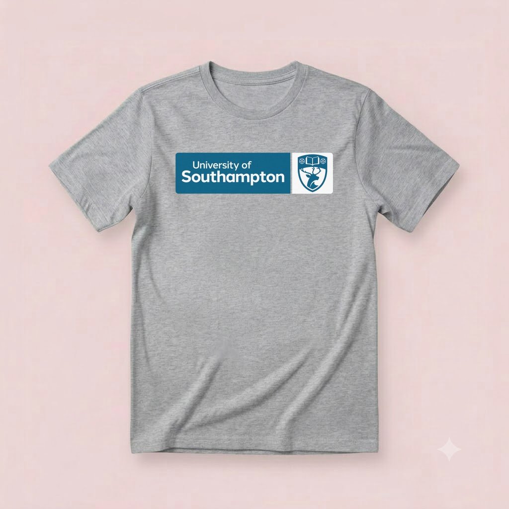 Kaos SOTON University of Southampton UK Unisex Cotton Combad Premium T-SHIRT