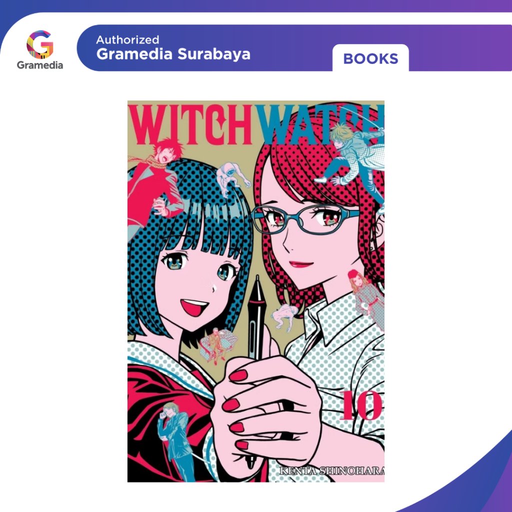 Gramedia Surabaya - Witch Watch 10