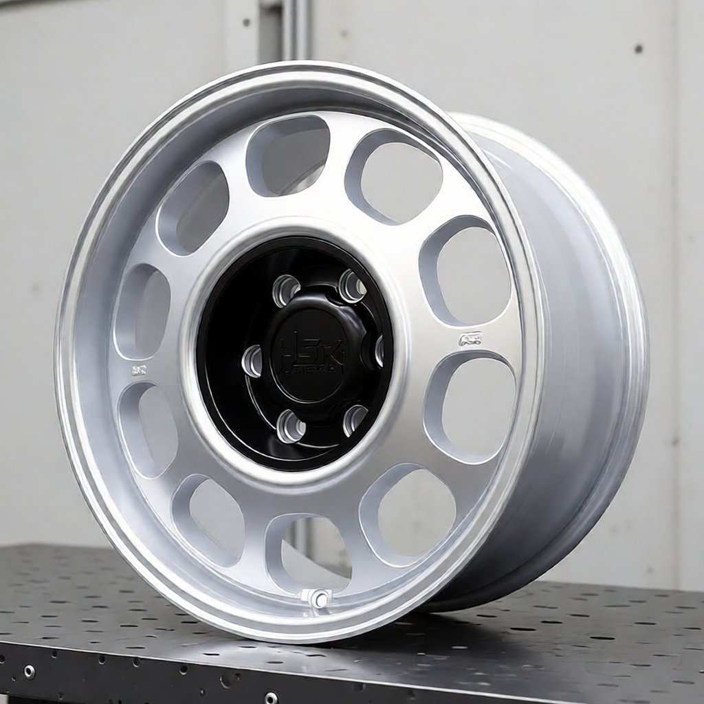 HSR Wheel KLG ring 18 pcd 6X139,7 silver