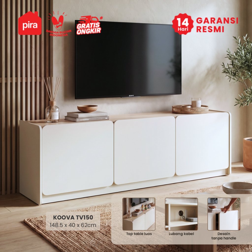 PIRA - KOOVA TV150 Meja TV / Rak TV / Lemari TV / Bufet TV / Kabinet TV