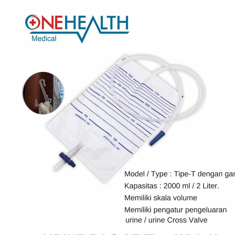 URINE BAG ( T Tipe With Hanger )