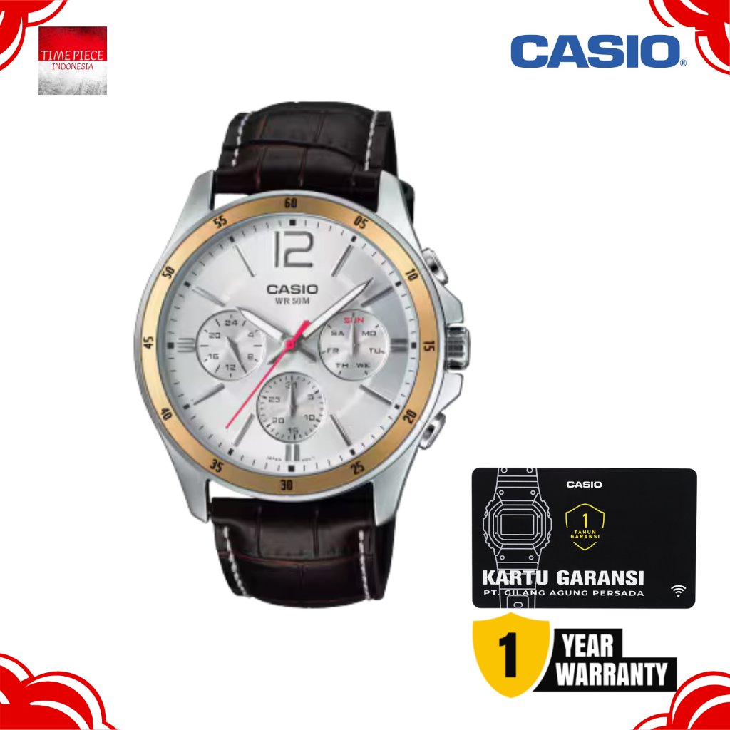 CASIO DIGITAL MTP-1374L-7AVDF / CASIO DIGITAL MTP1374L-7AV ORIGINAL & GARANSI