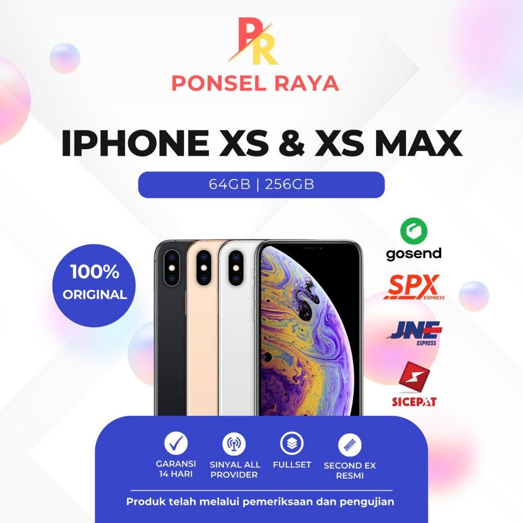 ip XS dan XS MAX Original 128GB 256GB Second Bekas Fullset