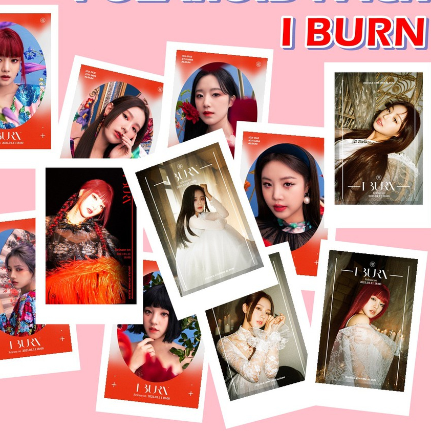 I BURN Miyeon Minnie Soojin Soyeon Yuqi Shuhua