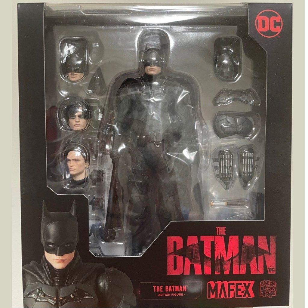 MAFEX The Batman 2022 ORIGINAL No. 188 Bruce Wayne Robert Pattinson Medicom Toy Figure MISB