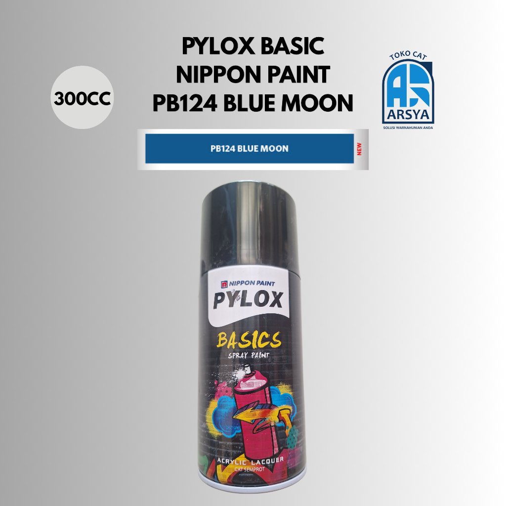 PYLOX BLUE MOON PB124 300CC CAT SEMPROT PYLOX BASIC NIPPON PAINT PILOK