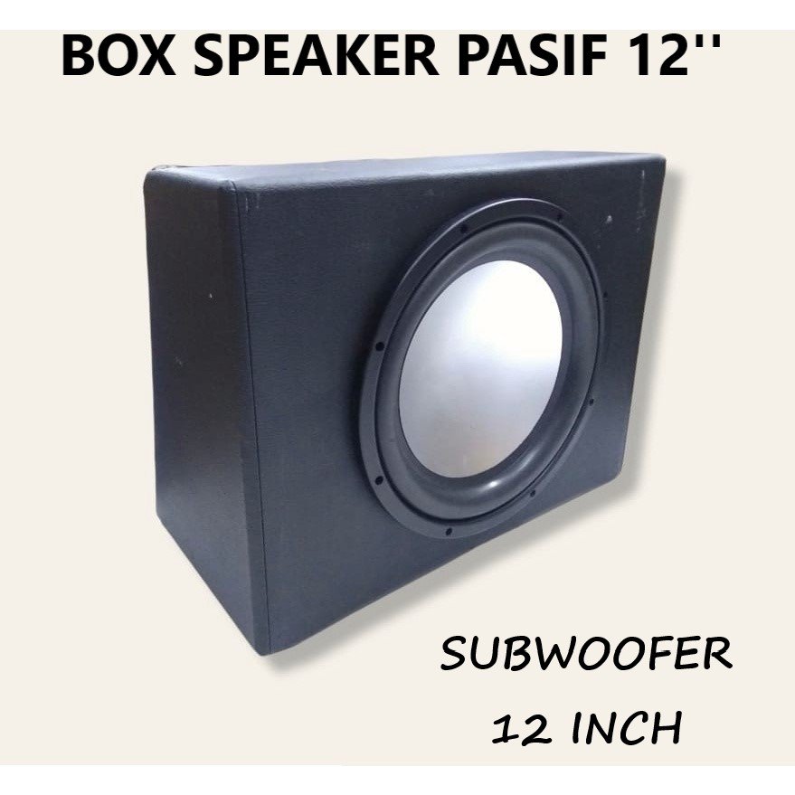 BOX SPEAKER 12 INCH - subwoofer pasif 12inch plus box
