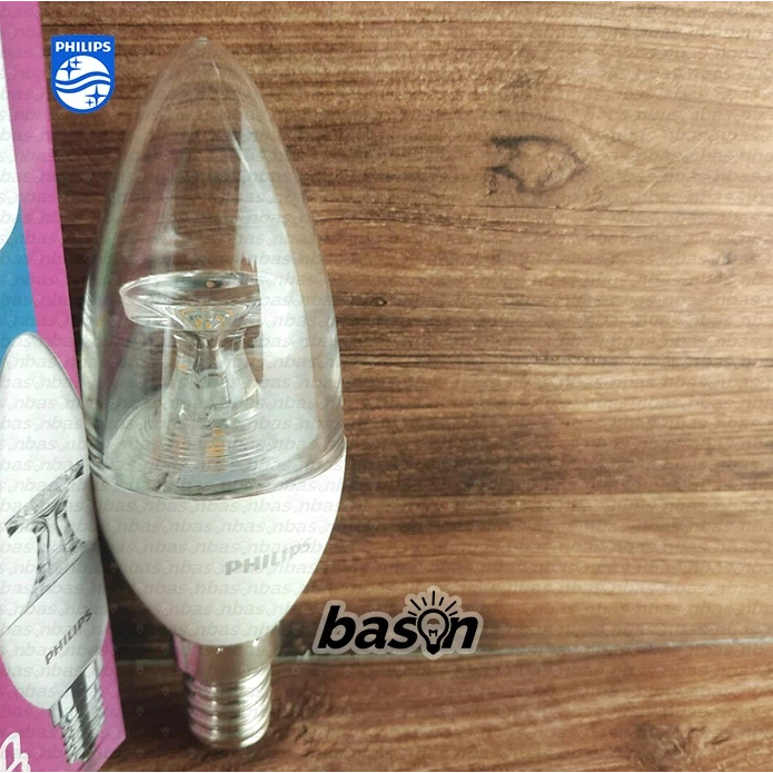 Lansungkirim- Lampu Led Candle Philips 4W E14