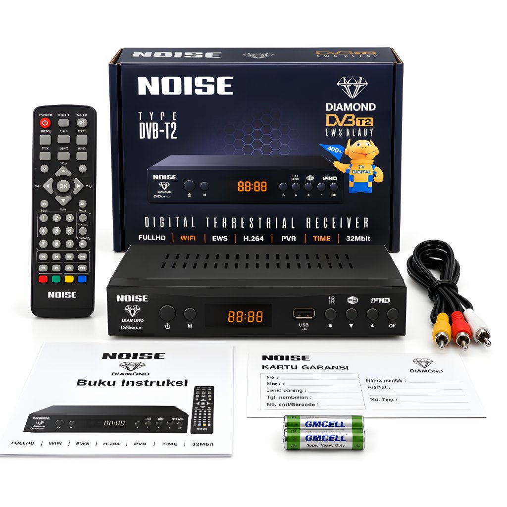 STB NOISE 01 PREMIUM SET TOP BOX TV DIGITAL , SET TOP BOX NOISE FULL HD , PENERIMA SINYAL ANTENA DIG