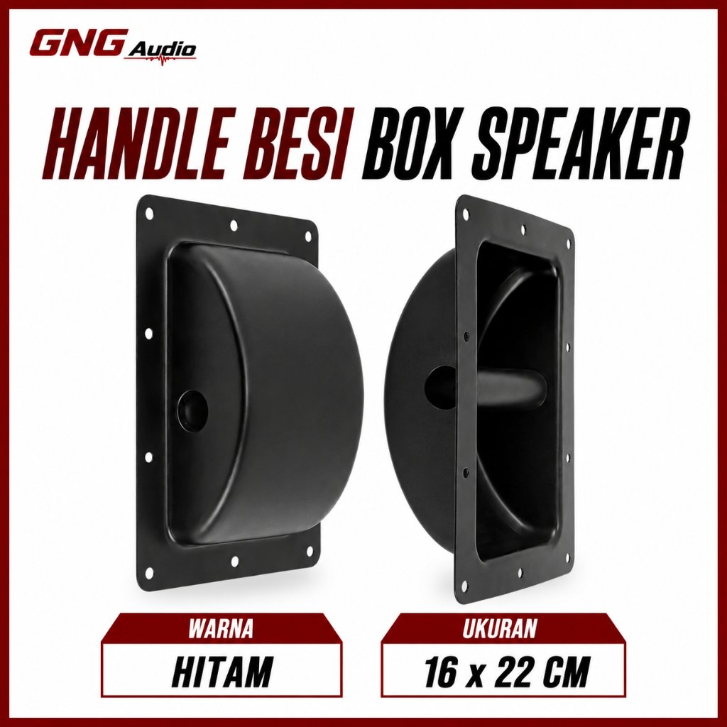 Handle Besi Untuk Box Speaker Ukuran 2 mm  Kokoh & Awet  Aksesoris Sound System Universal IGNG AUDIO