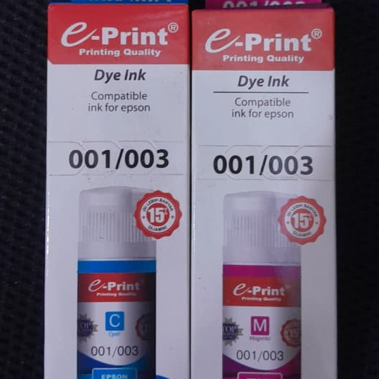 Tinta  Epson 001/003 E-print