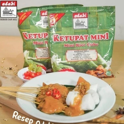 WLY - Ketupat Adabi Isi 30 Pcs - Ketupat Mini Instan - Adabi Ketupat Mini 30 X 20 gram