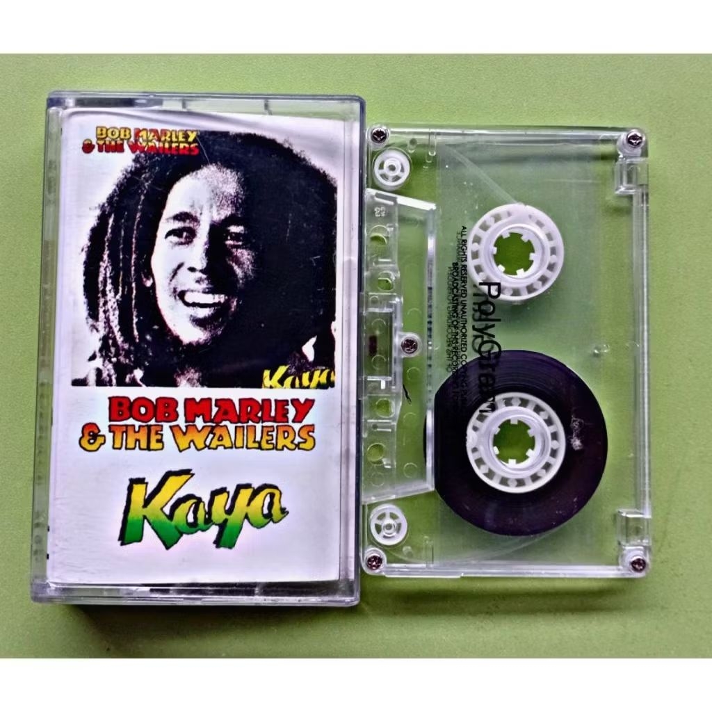 Kaset pita : BOB MARLEY & THE WAILERS - KAYA.