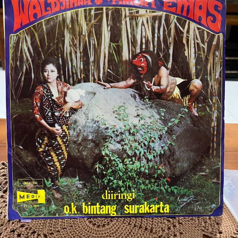 Vinyl Waldjinah – Timun Mas / Piringan Hitam Waldjinah – Timun Mas