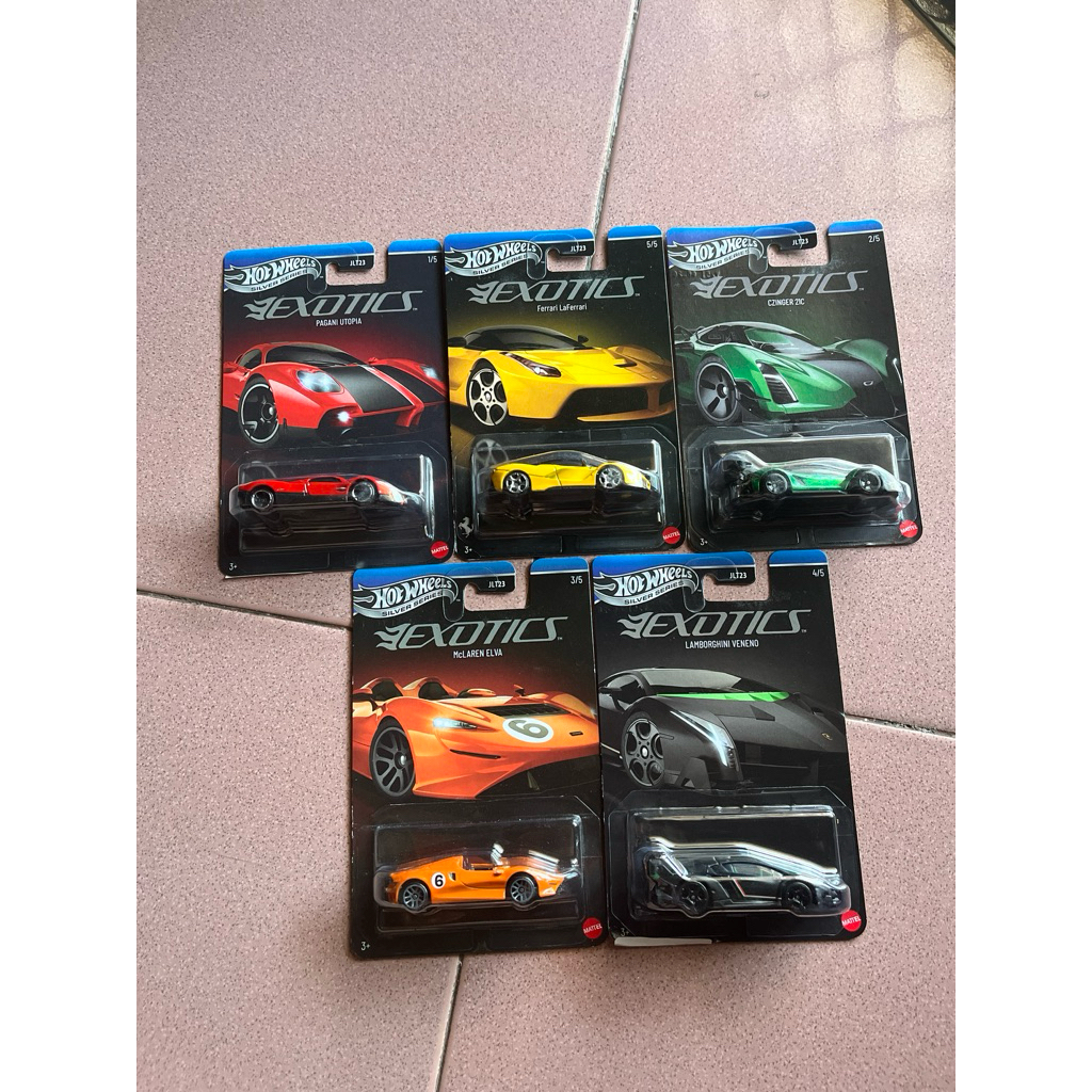 Hotwheels Exotic Envy 1 Set