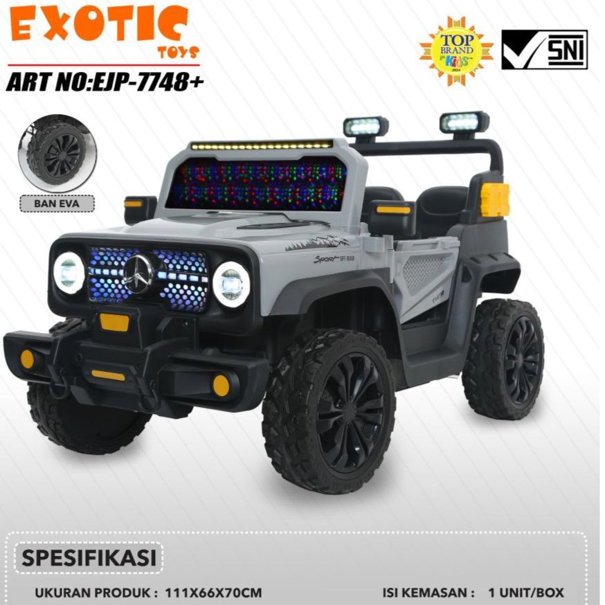 [ANTAR PULAU LUAR JAWA] Mobil Anak EXOTIC Jeep Rubicon EJP7707 EJP7748 Kendaraan Mainan EJP7745 EJP7