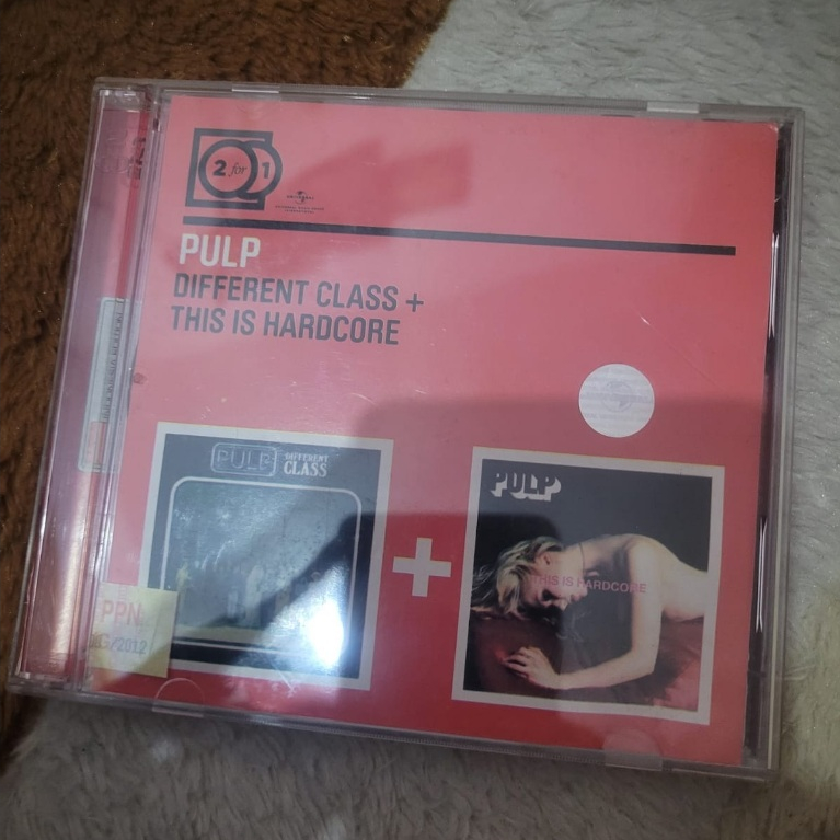 CD Musik PULP Double Album (Different Class+This Is Hardcore)