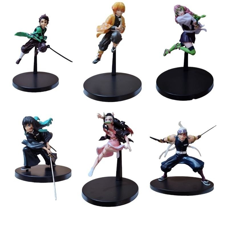 Demon Slayer Xross Link figure series Tanjiro Kamado, Nezuko Kamado