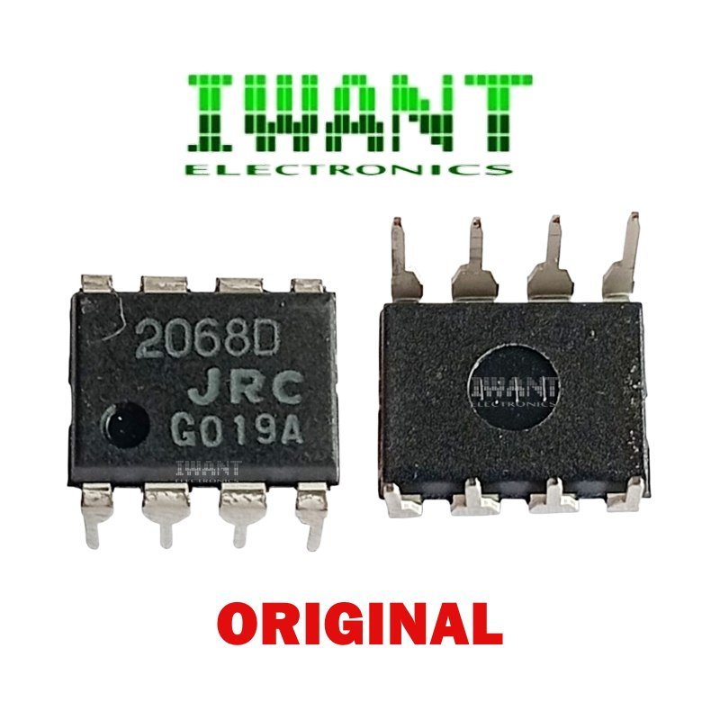 2068D IC JRC2068D DIP ORIGINAL IC NJM2068D JRC2068 JRC 2068 IC NJM2068 DIP 8 PIN