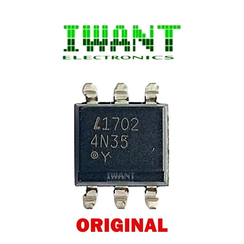 4N35 IC 4N35 SMD ORIGINAL IC OPTOCOUPLER 4 N35 SMD 6 PIN